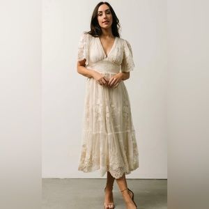 Baltic Born Clarissa Lace Midi Dress